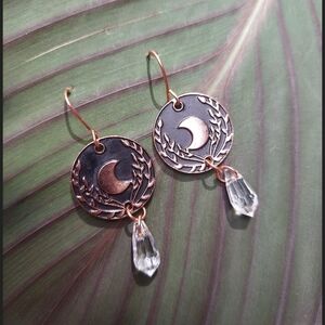 Celestial Moon Earrings